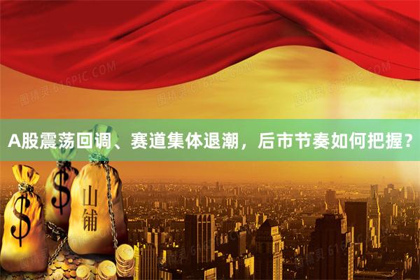 A股震荡回调、赛道集体退潮,后市节奏如何把握?